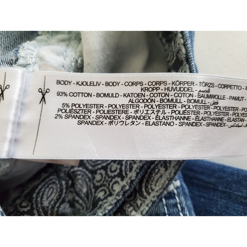 Ariat Womens Marine Mid Rise Boot Entwined‎ Jeans 31 Long Tall Embroidered - Picture 4 of 11